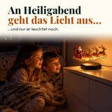 Symbolbild: An Heiligabend geht das Licht aus… …und nur er leuchtet noch.